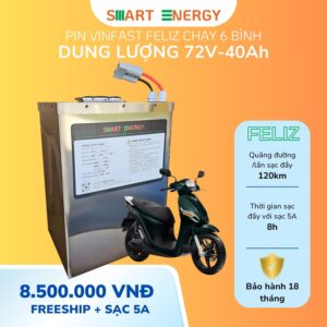 Độ pin Feliz 72V-40Ah