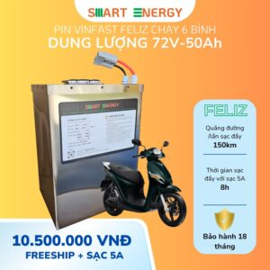 Độ pin Feliz 72V-50Ah