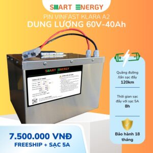 Pin Klara A2 60V-40Ah