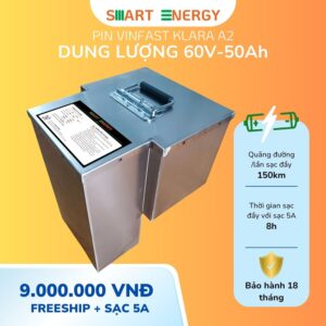Độ pin Klara A2 60V-50Ah